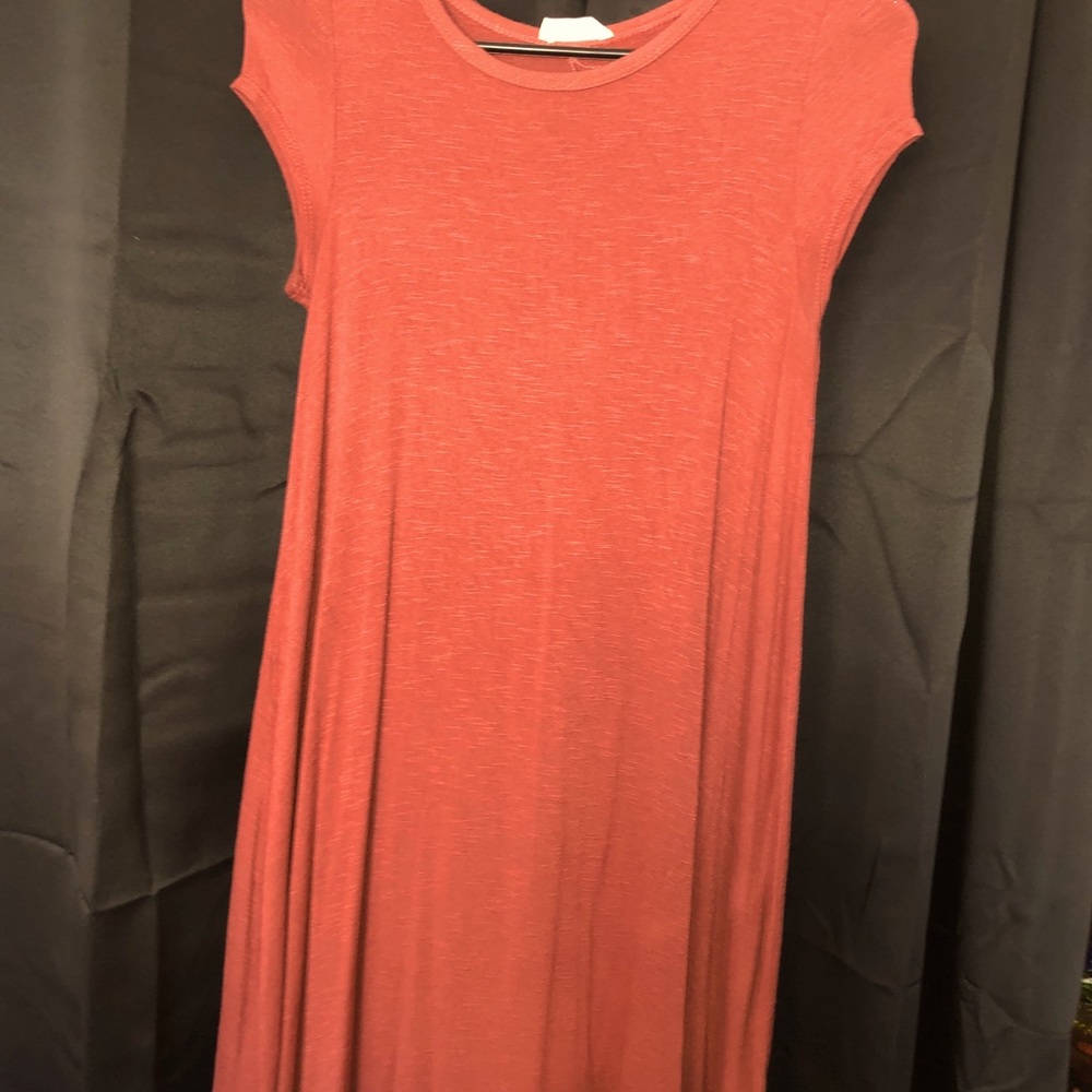 Red Orange Dress